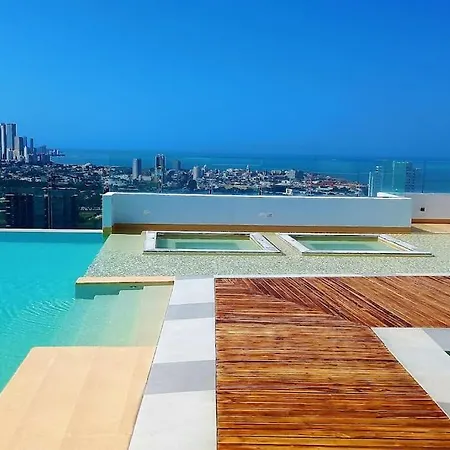 Apartamento New, Spacious And Comfortable 3bd 1500 Sq Foot Ocean View 514 Cartagena